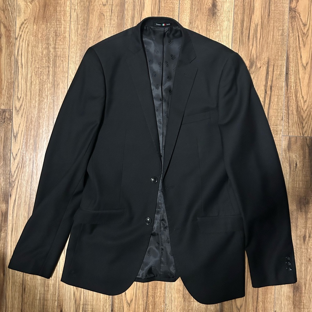 Raffael Uomo Slim Fit Black Suit